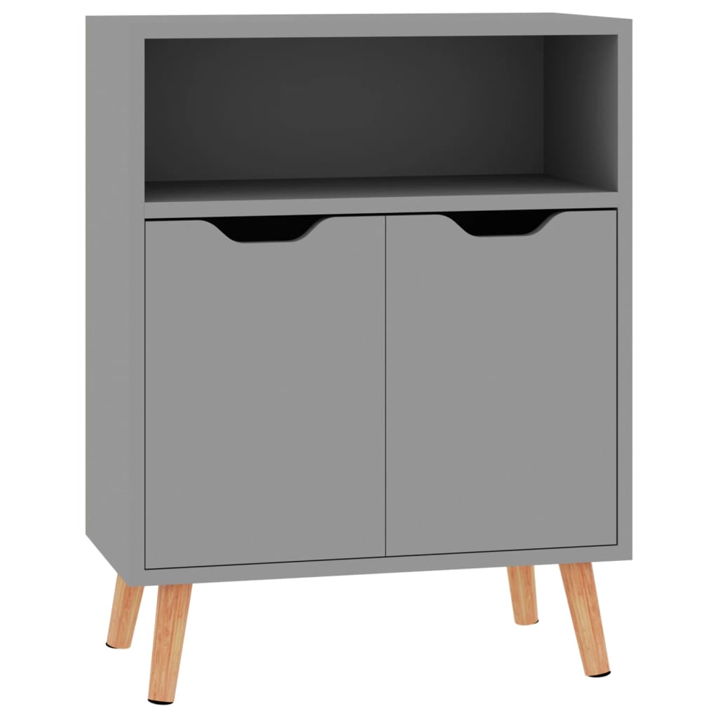 Sideboard Grau 60x30x72 cm Holzwerkstoff