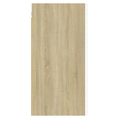 TV-Schrank Weiß Sonoma-Eiche 30,5x30x60 cm Holzwerkstoff
