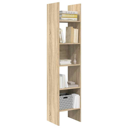 Bücherregal Sonoma-Eiche 40x35x180 cm Holzwerkstoff