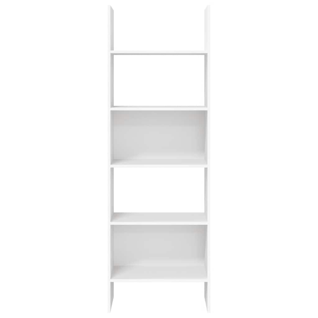 Bücherregal Weiß 60x35x180 cm Holzwerkstoff