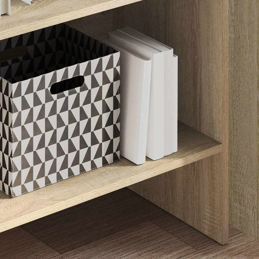 Bücherregal Sonoma-Eiche 60x35x180 cm Holzwerkstoff