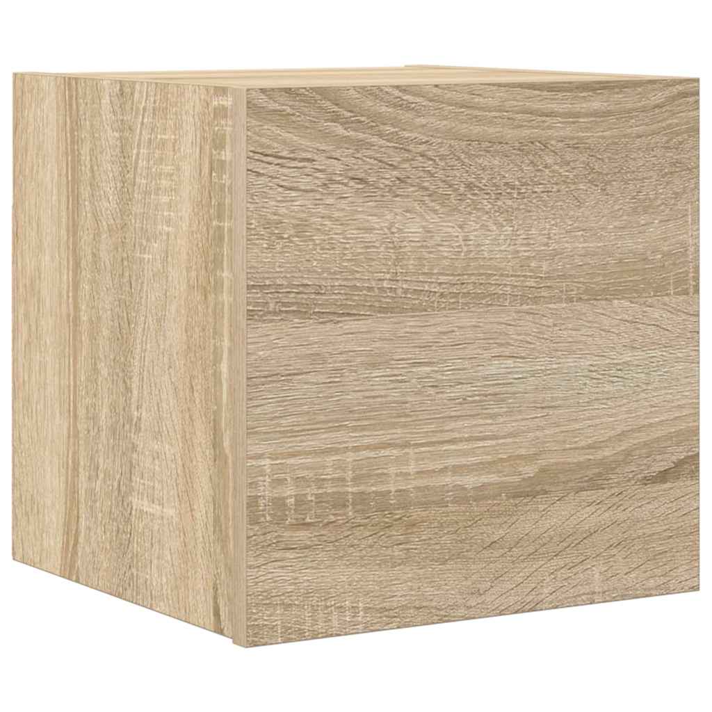 TV-Wandschrank Sonoma-Eiche 30,5x30x30 cm
