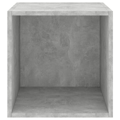 Wandschrank Betongrau 37x37x37 cm Holzwerkstoff