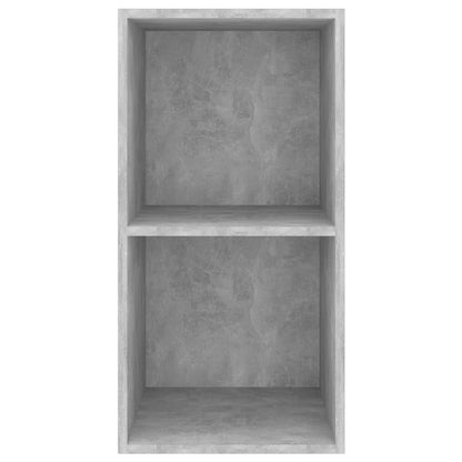 TV-Wandschrank Betongrau 37x37x72 cm Holzwerkstoff