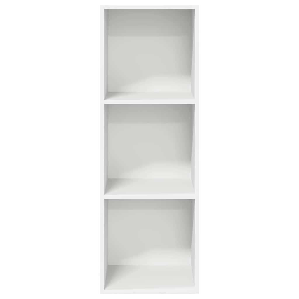 TV-Wandschrank Weiß 37x37x107 cm Holzwerkstoff
