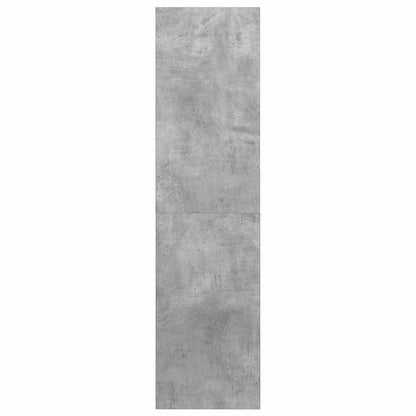 TV-Wandschrank Betongrau 37x37x142,5 cm Holzwerkstoff
