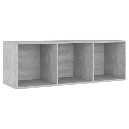 TV-Schrank Betongrau 107x35x37 cm Holzwerkstoff