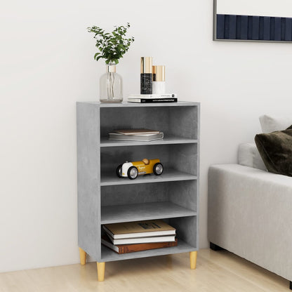 Sideboard Betongrau 57x35x90 cm Holzwerkstoff