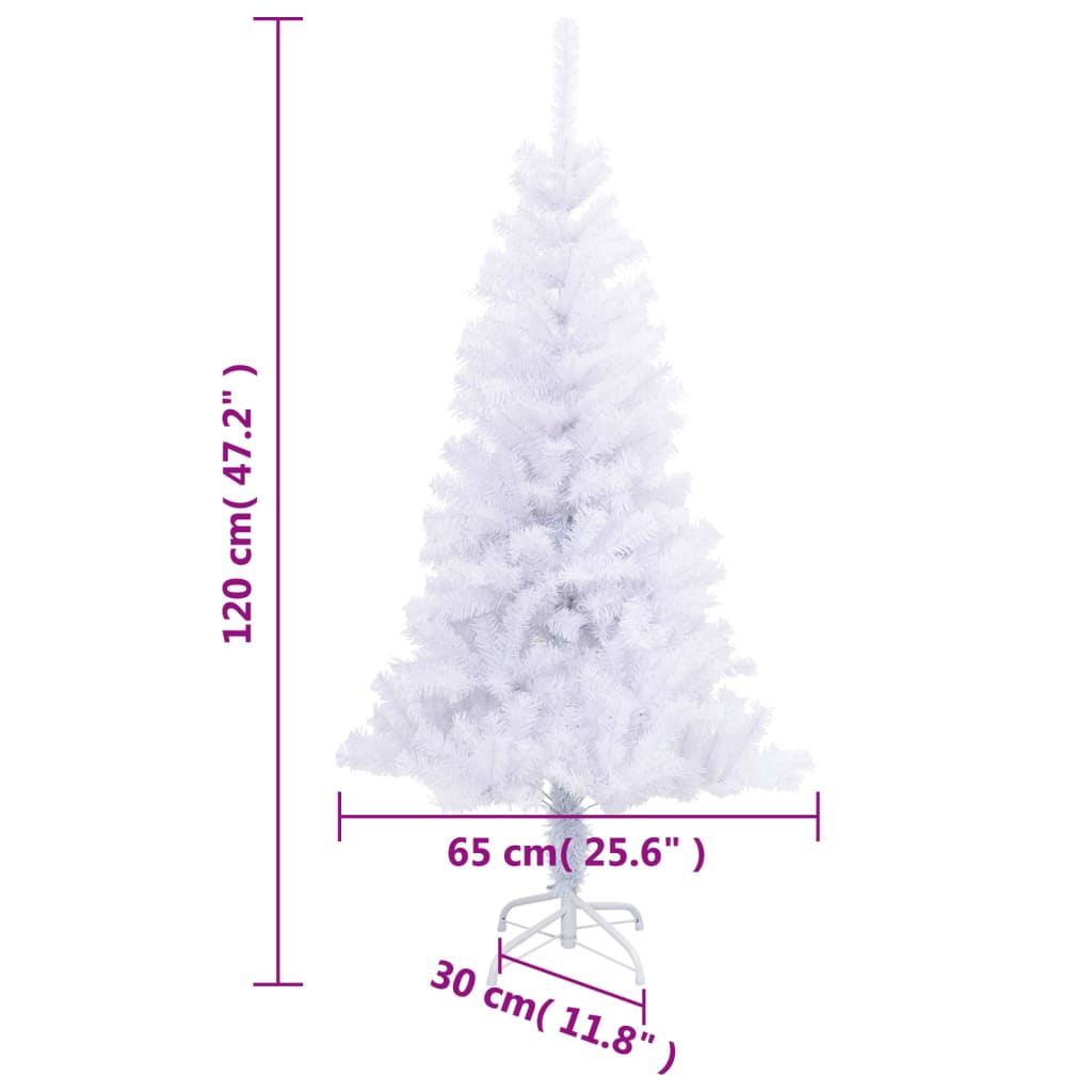 Künstlicher Weihnachtsbaum mit Ständer 120 cm 230 Zweige