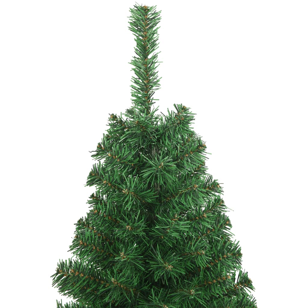 Künstlicher Weihnachtsbaum mit Dicken Zweigen Grün 120 cm PVC