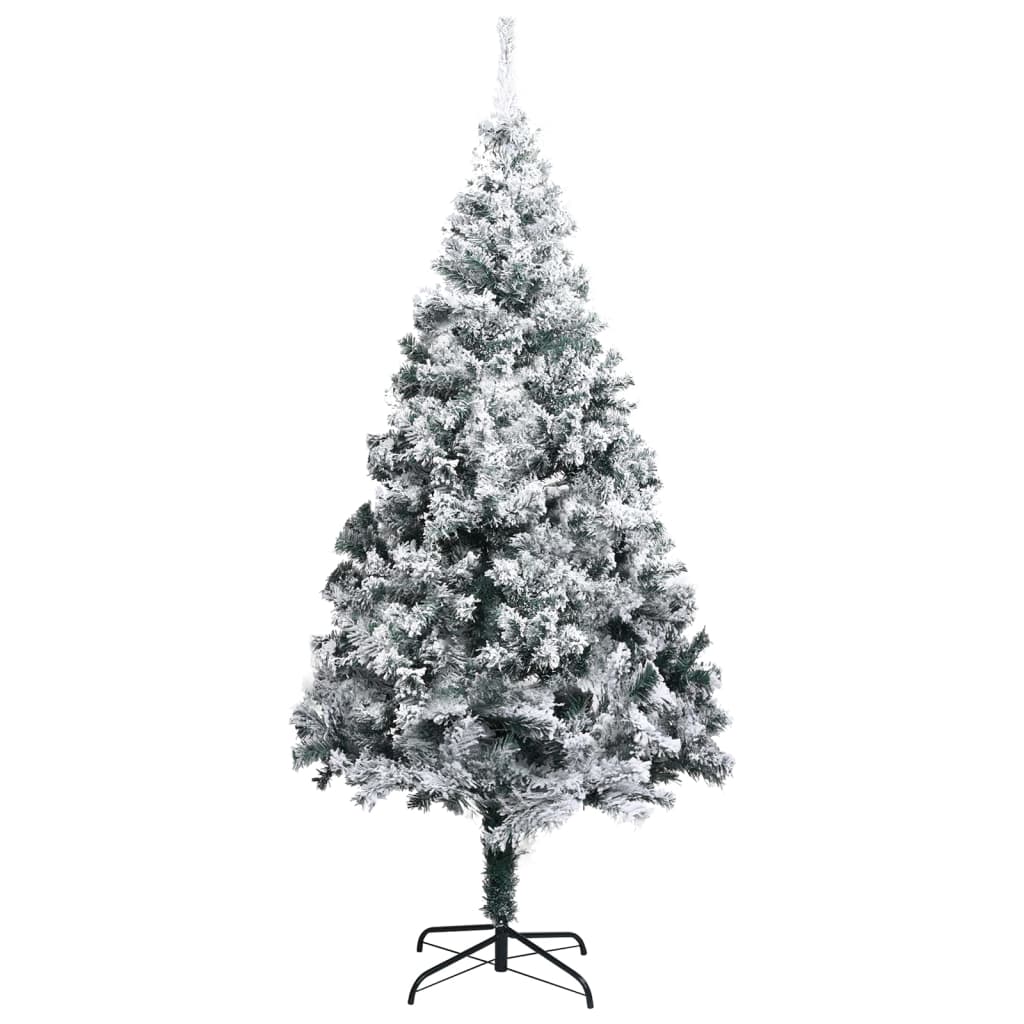 Künstlicher Weihnachtsbaum Beschneit Grün 300 cm PVC