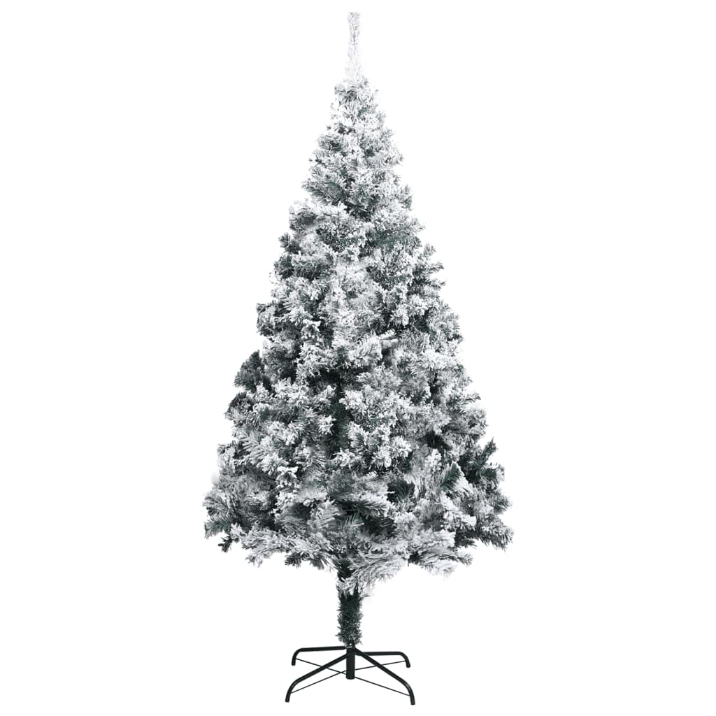 Künstlicher Weihnachtsbaum Beschneit Grün 400 cm PVC