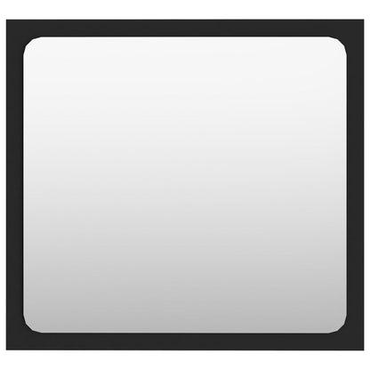 Badmöbel-Set Schwarz Holzwerkstoff