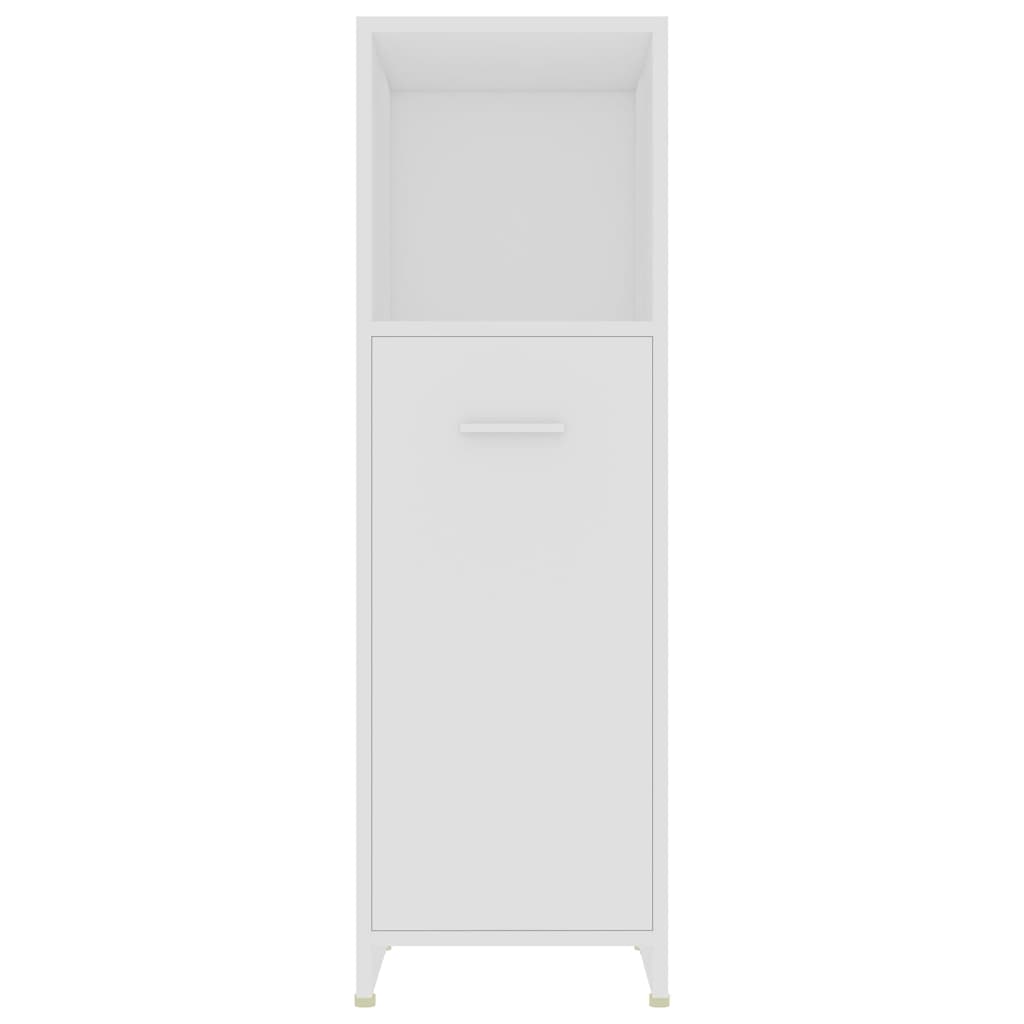 4-tlg. Badmöbel-Set Weiß