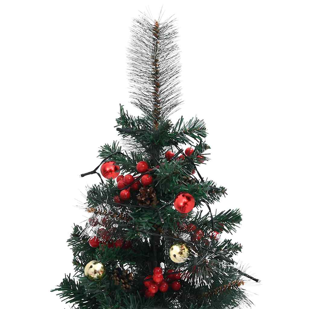 Künstlicher Weihnachtsbaum mit Beleuchtung 2 Stk. Outdoor 76 cm