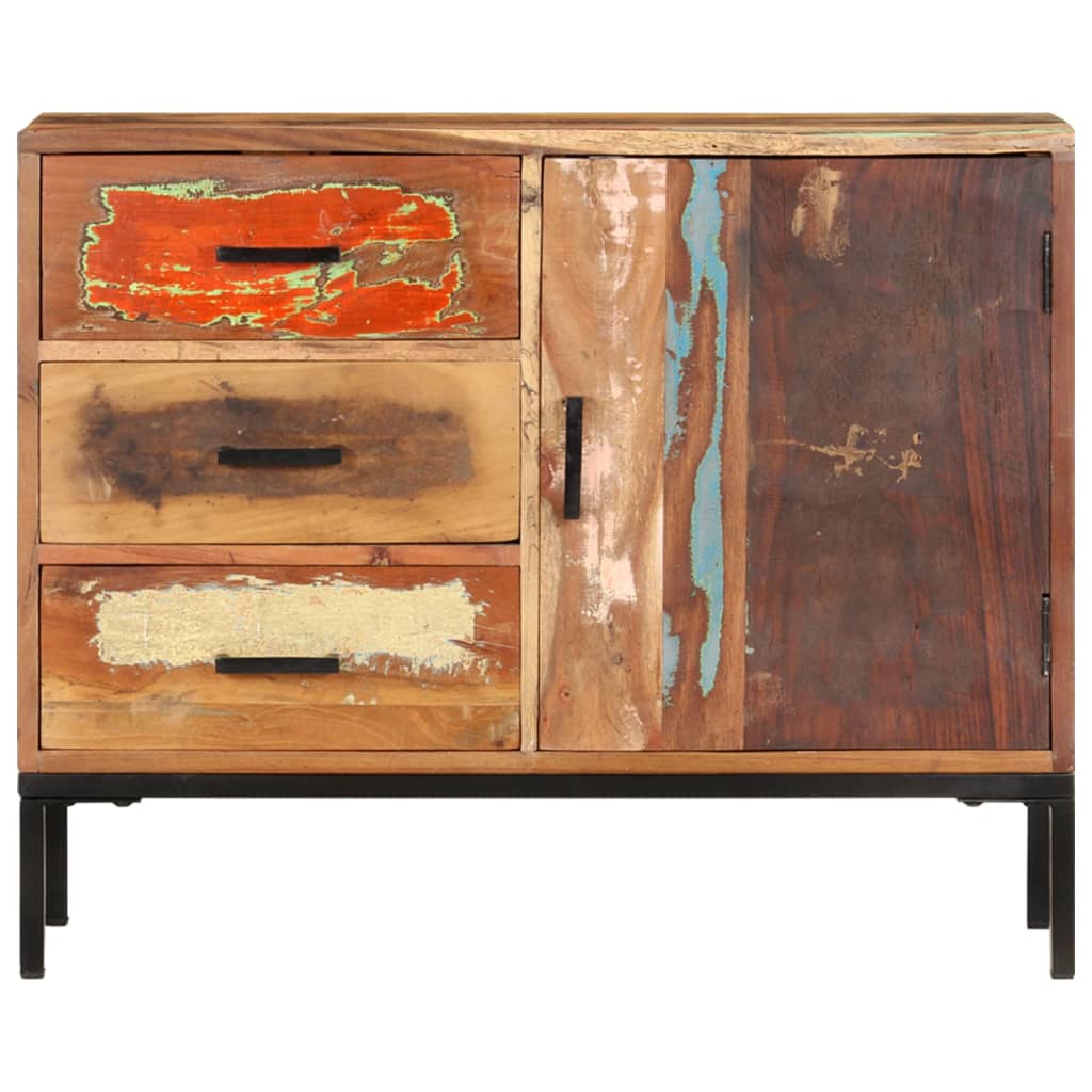 Sideboard 88x30x73 cm Altholz Massiv