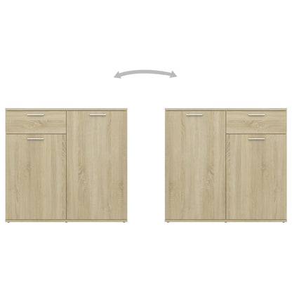 Sideboard Sonoma-Eiche 160x36x75 cm Holzwerkstoff