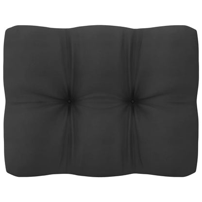3-Sitzer-Gartensofa mit Kissen Kiefer Massivholz