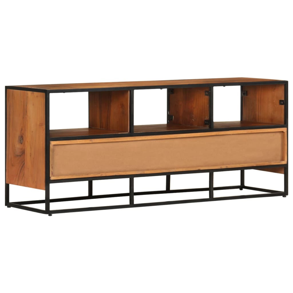 TV-Schrank 110x30x45 cm Massivholz Akazie