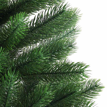 Künstlicher Weihnachtsbaum mit Beleuchtung & Kugeln 65 cm Grün