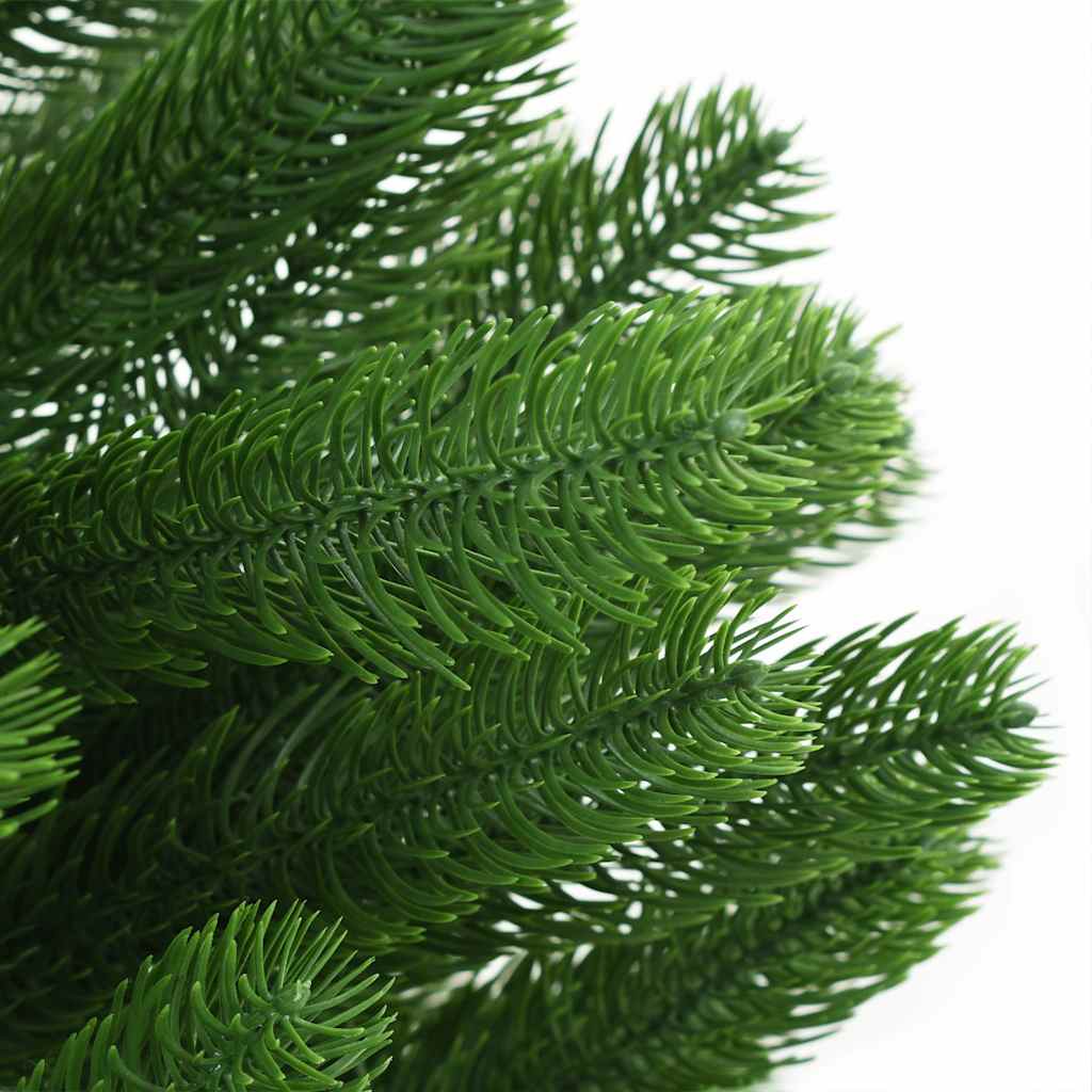 Künstlicher Weihnachtsbaum Beleuchtung & Kugeln 210 cm Grün
