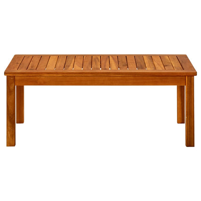 Garten-Couchtisch 90x50x36 cm Massivholz Akazie