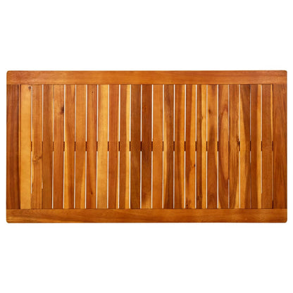 Garten-Couchtisch 110x60x45 cm Massivholz Akazie