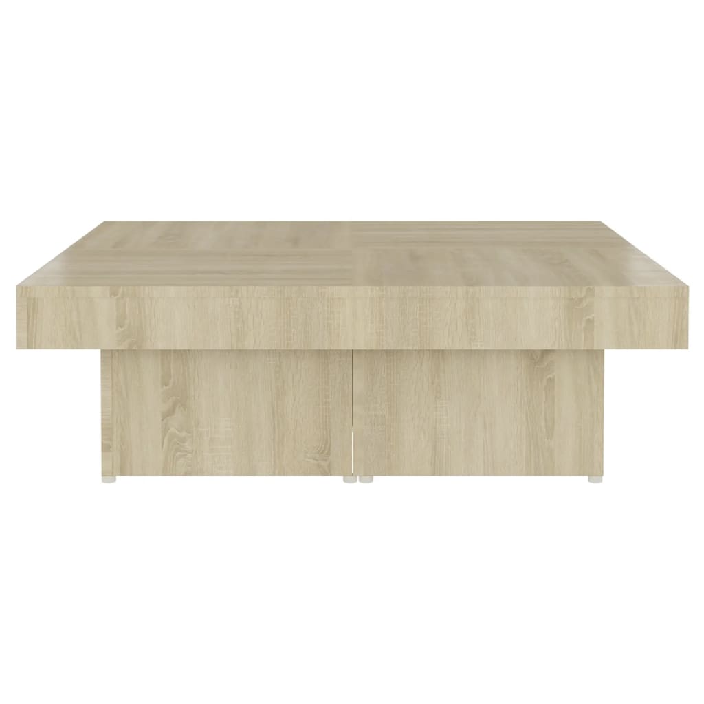 Couchtisch Sonoma-Eiche 90x90x28 cm Holzwerkstoff