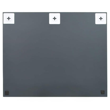 Wandspiegel ohne Rahmen mit LED-Beleuchtung Rechteckig Glas