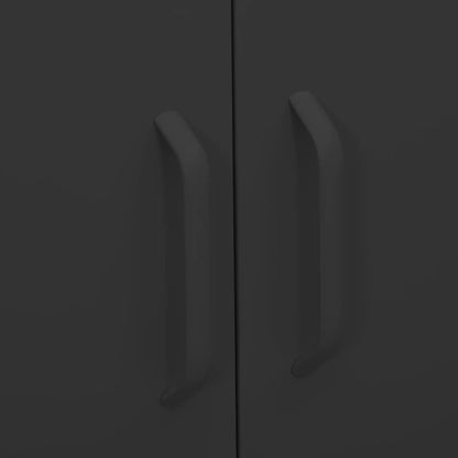 Lagerschrank Anthrazit 80x35x101,5 cm Stahl