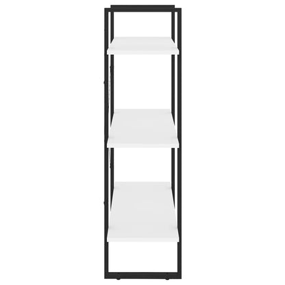 Bücherregal Weiß 80x30x105 cm Holzwerkstoff