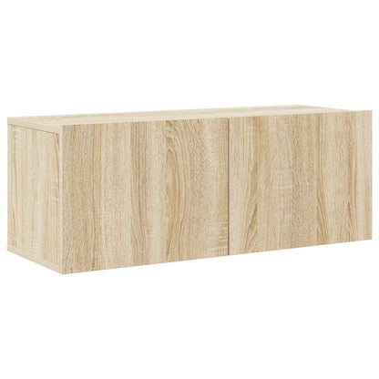 6-tlg. TV-Schrank-Set Sonoma-Eiche Holzwerkstoff