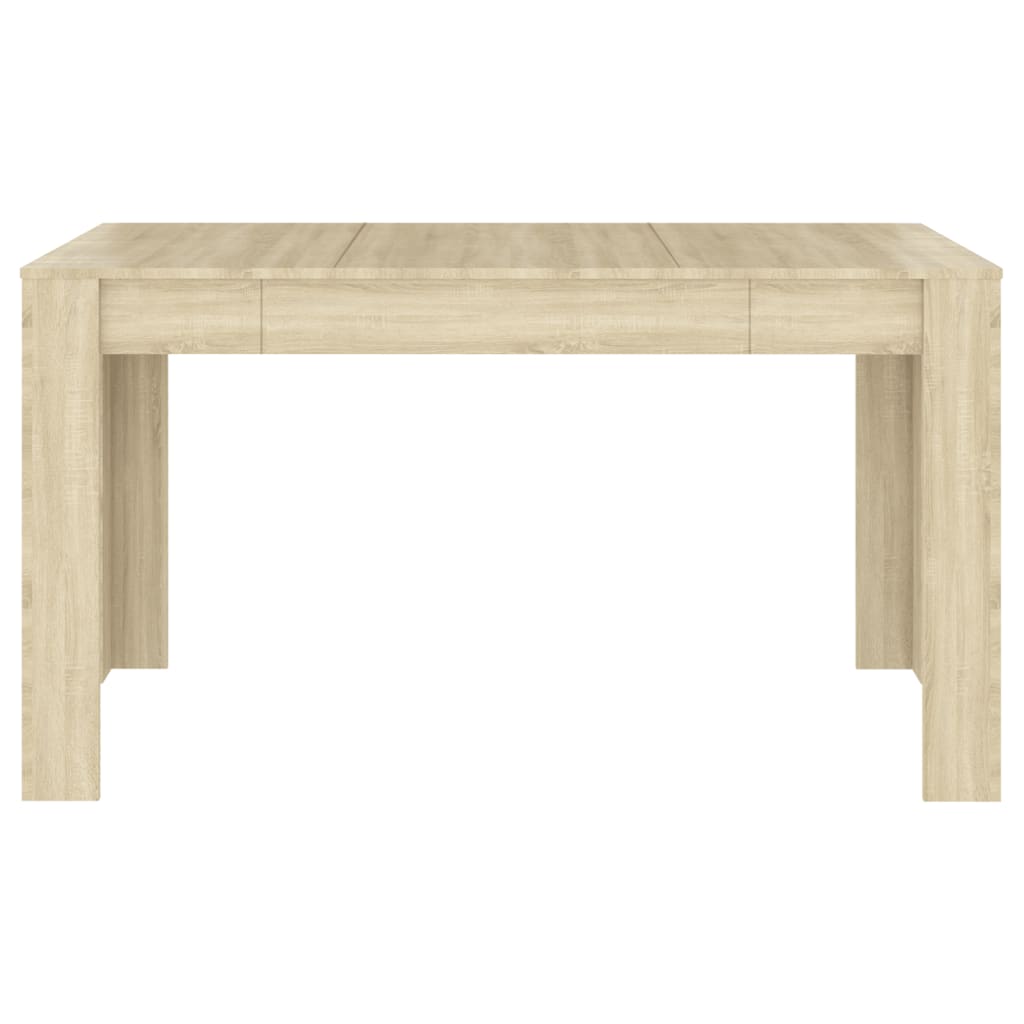 Esstisch Sonoma-Eiche 140x74,5x76 cm Holzwerkstoff