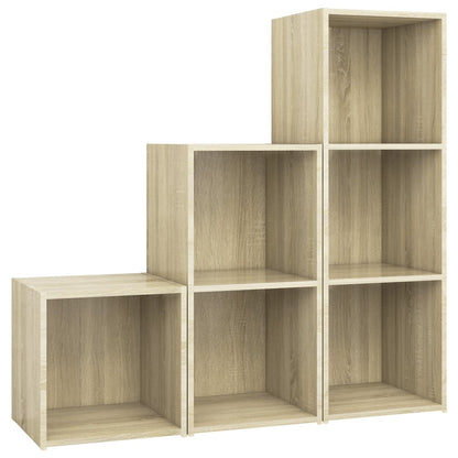 3-tlg. TV-Schrank-Set Sonoma-Eiche Holzwerkstoff