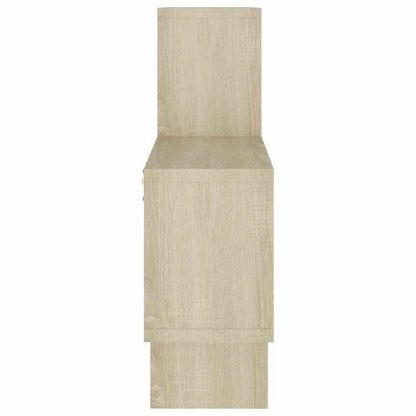Wandregal in Autoform Sonoma-Eiche 82x15x51 cm Holzwerkstoff