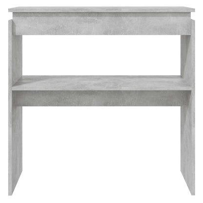 Konsolentisch Betongrau 80x30x80 cm Holzwerkstoff