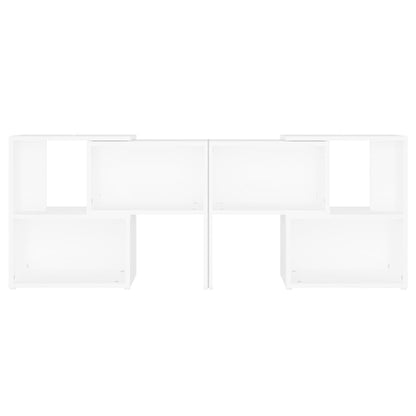 TV-Schrank Weiß 104x30x52 cm Holzwerkstoff