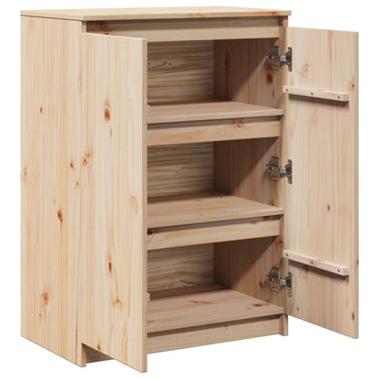 Sideboard 60x36x84 cm Massivholz Kiefer