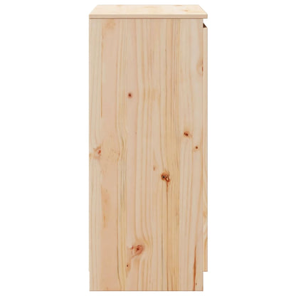Sideboard 60x36x84 cm Massivholz Kiefer