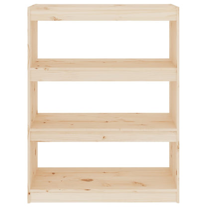 Bücherregal/Raumteiler 80x30x103,5 cm Massivholz Kiefer