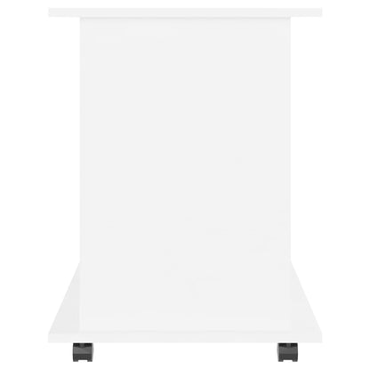 Rollschrank Weiß 60x45x60 cm Holzwerkstoff