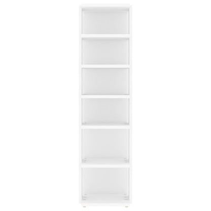 Schuhschrank Weiß 27,5x27x102 cm Holzwerkstoff