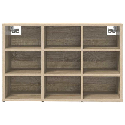 Schuhschrank Sonoma Eiche 77,5 x 30 x 51 cm Holzwerkstoff