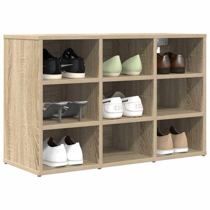 Schuhschrank Sonoma Eiche 77,5 x 30 x 51 cm Holzwerkstoff