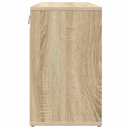 Schuhschrank Sonoma Eiche 77,5 x 30 x 51 cm Holzwerkstoff