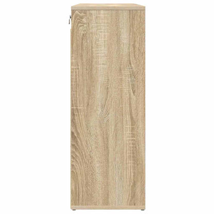Schuhschrank Sonoma Eiche 77,5 x 30 x 83,5 cm Holzwerkstoff
