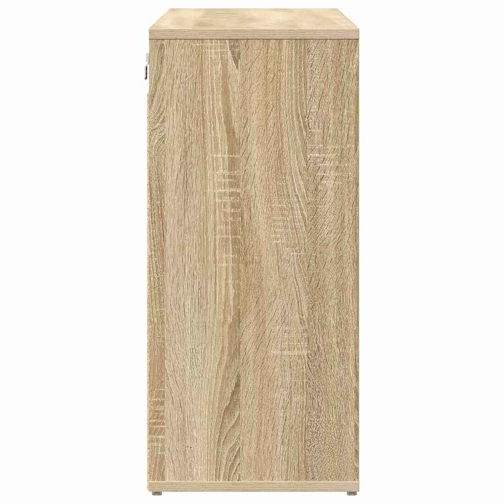 Schuhschrank Sonoma-Eiche 103 x 30 x 67 cm Holzwerkstoff