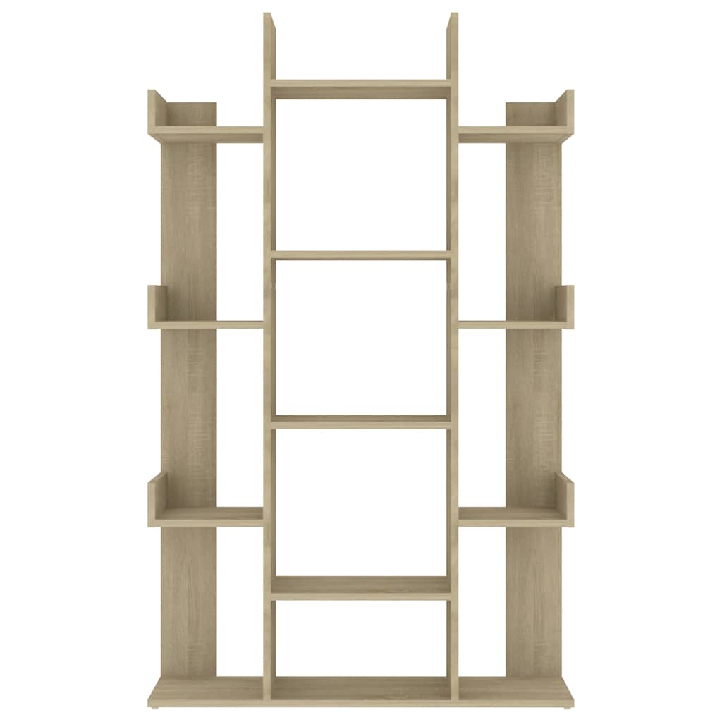 Bücherregal Sonoma-Eiche 86x25,5x140 cm Holzwerkstoff