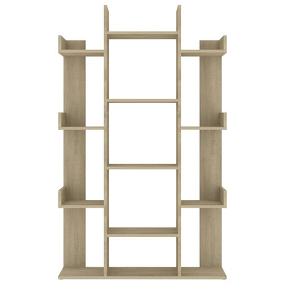 Bücherregal Sonoma-Eiche 86x25,5x140 cm Holzwerkstoff