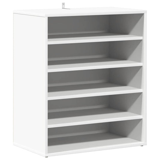 Schuhschrank Weiß 60x35x70 cm Holzwerkstoff